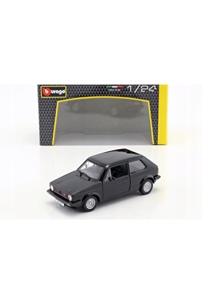 Burago Volkswagen Golf Mk1 Gti 1979 Model Car 1/24 Scale - Black