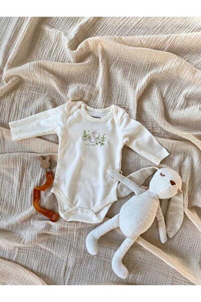 BabyCosy Bunny 3-Piece Long Sleeve 100% Organic Cotton Body Set