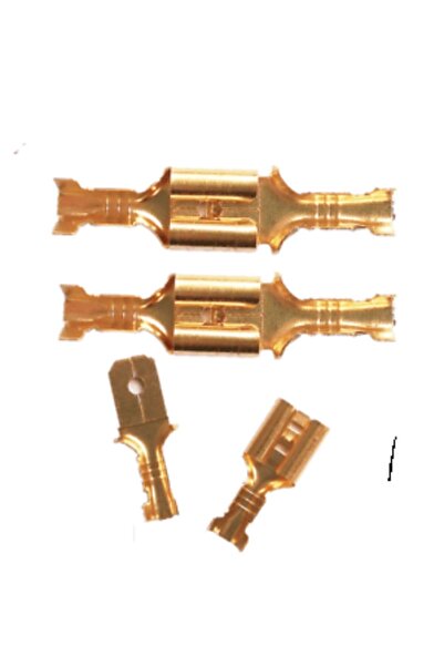 Mas (MAASCO 150 ADET = 50 TAKİM) Sf1d 6.3 Dişi Erkek Sarı Terminal Kılıf