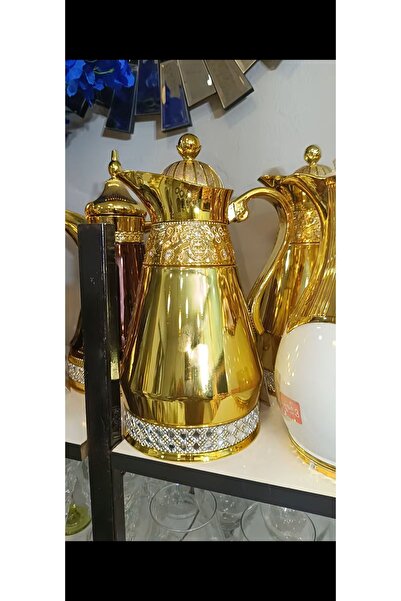 2 Li Lüks Gold Çay Termosu