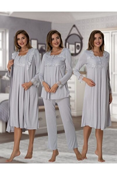 Effortt طقم حمل رمادي نسائي