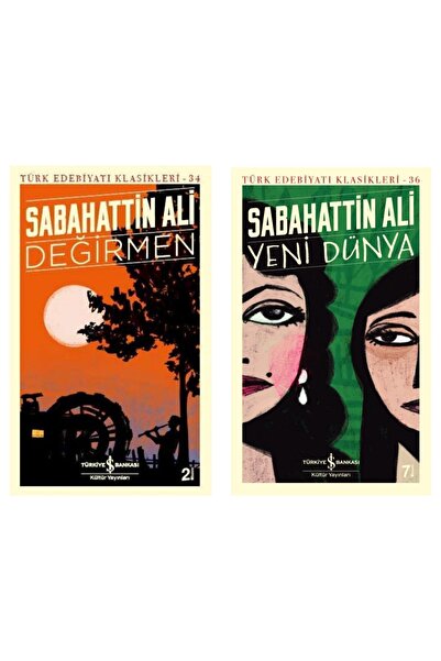 TÜRKİYE İŞ BANKASI KÜLTÜR YAYINLARI Yeni Dünya + Değirmen- 2 Kitap Set - Iş B...