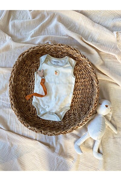 BabyCosy Bunny 3-Piece Sleeveless Snap Body - 100% Organic Cotton