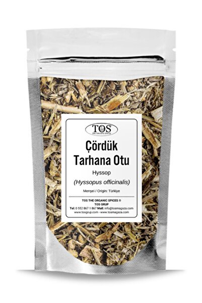 TOS The Organic Spices Çördük Otu 100 gr Tarhana Otu (1. Kalite) Hyssopus off...