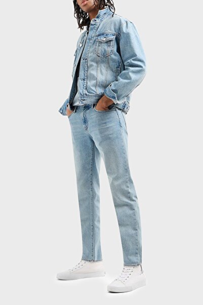 Armani Exchange Pamuklu Regular Fit Kot Ceket Erkek KOT CEKET 8NZBP4 Z2P1Z 1500