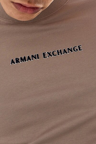 Armani Exchange Men's Crew Neck Cotton T-Shirt - Regular Fit 6Dztjb Zj9Az 17Ac