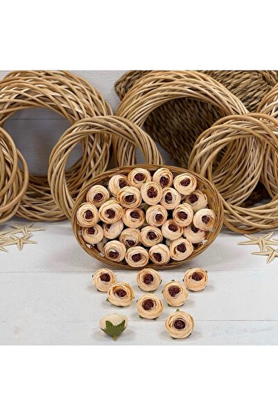 KOZALILAR Yapay Çiçek 10'lu Mini Boy Tek Baş Şakayık(Çap:3 cm)