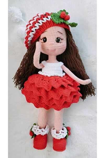 OYUNCAKPARK Yılbaşı Karnaval Bebek Amigurumi Organik Oyuncak