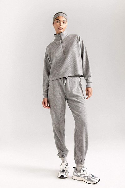 DeFacto Pantaloni de sport DeFactoFit Standard Fit Jogger cu talie elastică