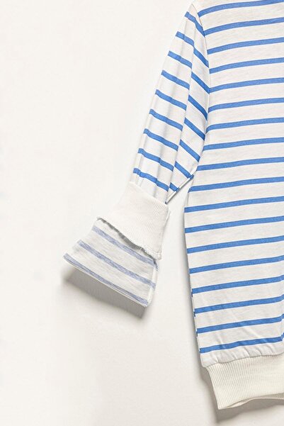 for you kids Striped Sweatshirt Jogger Saks Top and Bottom Set