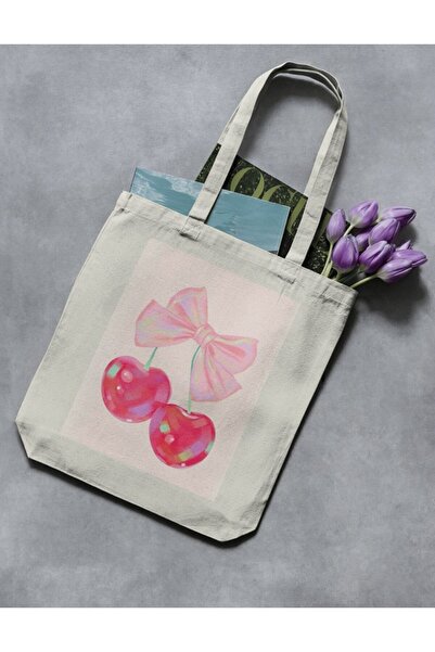 redame Unisex Y2k Retro Cloth Bag - Pinterest Ribbons Tote Bag