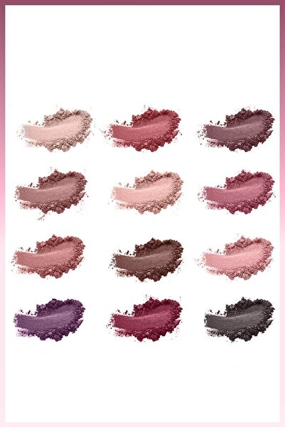 NOTE Love At First Sight Eyeshadow Mat Ve Işıltılı Toz Göz Far Paleti - 209 Autumn Spice