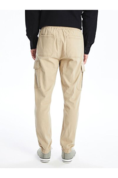 LC Waikiki LCW Standart Kalıp Gabardin Erkek Kargo Pantolon