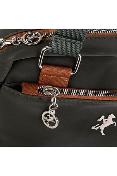 Nas Bag Geantă de umăr și de umăr pentru femei Buzzy -1160 Model, maro verde