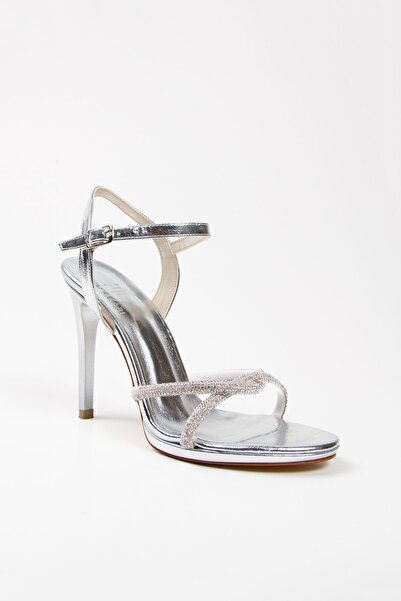 Akçetin Moda Жіночі туфлі на платформі з камінням