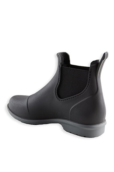 Decathlon Çocuk Binicilik Botu - Siyah / Gri - 100