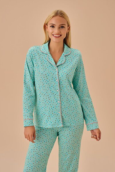 SUWEN Sky Maskülen Pijama Takımı