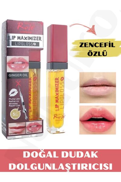 NUNUKO Dudak Dolgunlaştırıcı - Dudak Parlatıcı 24 Saat Kalıcı Etkili Lip Maxi...