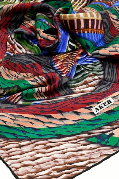 Aker Silk Scarf -7892701-311 - Sura