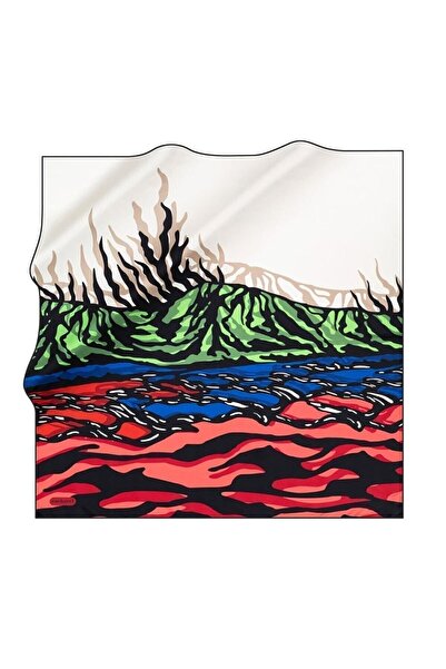 Cacharel Twill Silk Scarf - 2021/2022 Autumn-winter -7825313-914 - Tivil