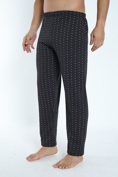 DONEX Cotton Thin Breathable Fabric Printed Men's Pajama Bottoms
