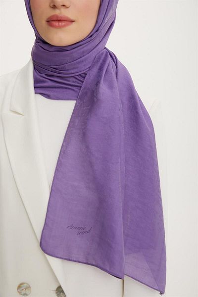 Armine Trend Işıl Shawl 1 - Bumbac - Ats1ısl-537 - Liliac