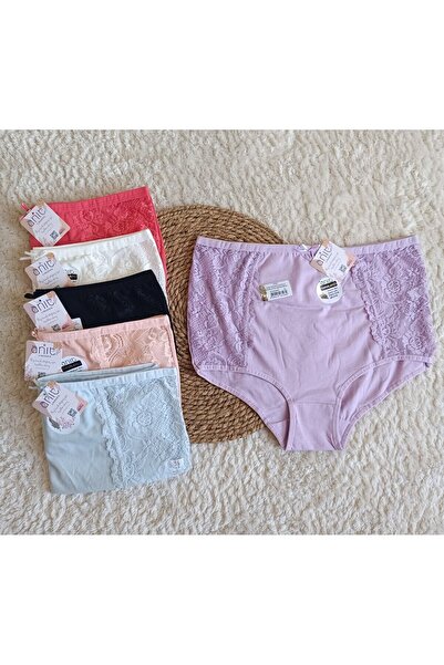 Anıt 3'lü Yüksek Bel Toparlayıcı Sıkılaştırıcı Bato Dantelli Külot