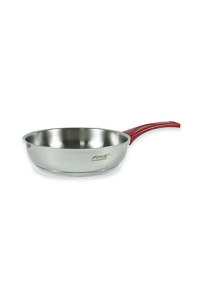 FMS Red Ideal Steel Looted Pan - 28 cm