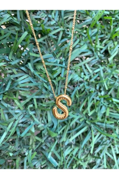 İRES STORE S Harfli Balon Kolye