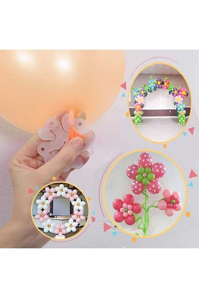 ELITETIME 6 Flower Balloon Making Apparatus Large Size 8 Cm