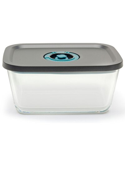 Bigatti 800ml Glass Storage Container Black