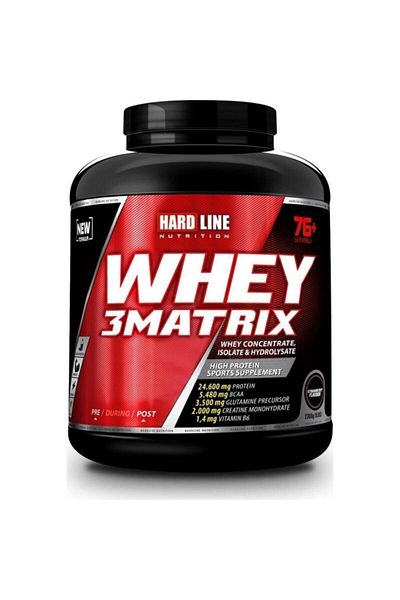 Hardline Whey 3 Matrix - 2300 gr Strawberry Protein Powder