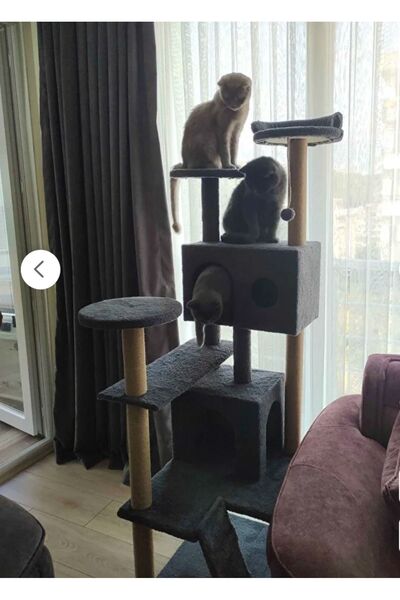 Nursoft Çok Katlı Kedi Evi Kedi Oyun Evi