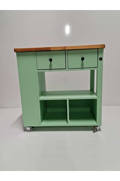 Dipole Furniture Handy Yeşil Mat Lake (RAL 6019) Mutfak Servant Mobilyası