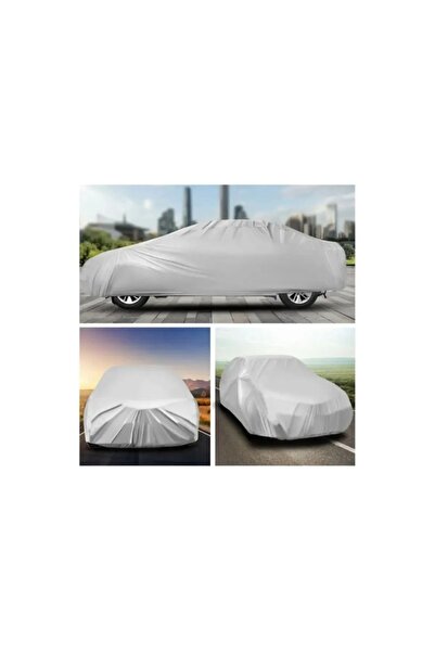 Genel Markalar Hatcback Araçlara Uyumlu Lüks Oto Araba Brandası - Örtüsü - Çadırı Miflonlu Araç Çadırı
