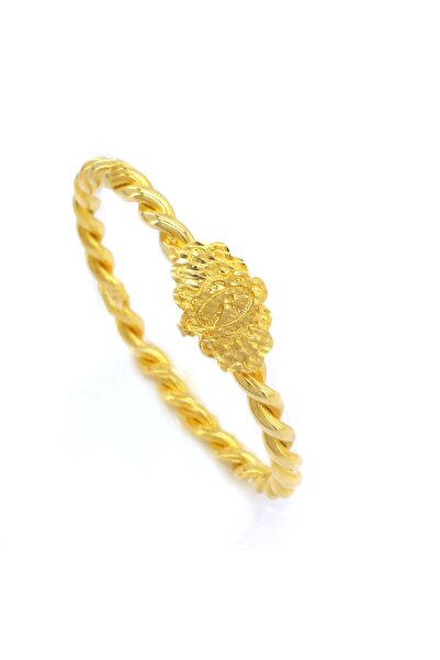 FerizZ Altın Kaplama 2li Adana Burma Kelepçe Bilezik