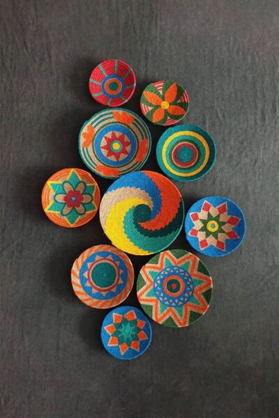 Sarmal Design Afrikan Duvar Tabağı