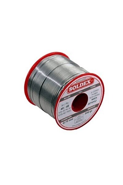Soldex 0.75mm 500gr Soldex Lehim Teli (%60 Kalay / %40 Kurşun)