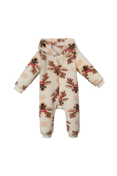 Necix's بذلة بقلنسوة للأطفال الرضع بسحاب من Kornes