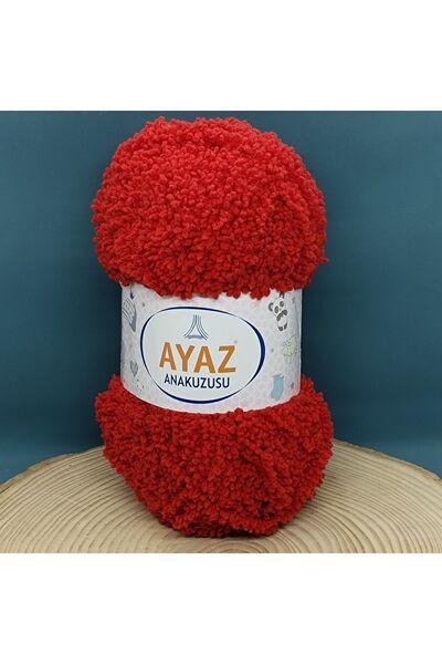 KUZUM İP 100GR/100 METRE-KIRMIZI-