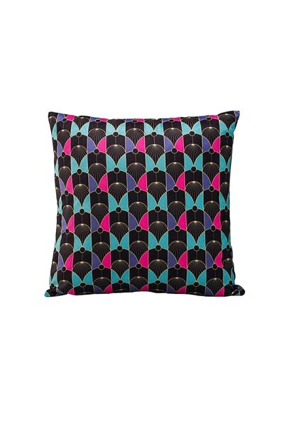 ÖZENEV Luxury Velvet 43x43 Cm Throw Pillow Case Decorative Soft Living Room Sofa Avant-Garde Turquoise