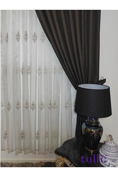 Vinaldi Ahenk Etek Serpme Nakış Tül