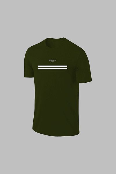 POSEIDON STORM Ανδρικό ύφασμα Khaki Dri-fit για πεζοπορία με άνετη τσέπη με λαιμόκοψη σορτς διπλό σετ μπλουζάκι (s-3xl