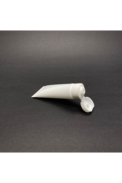 labshop41 10ml X 3 Pieces White Empty Cream Tube - Fliptop Lid, Lipgloss Tube