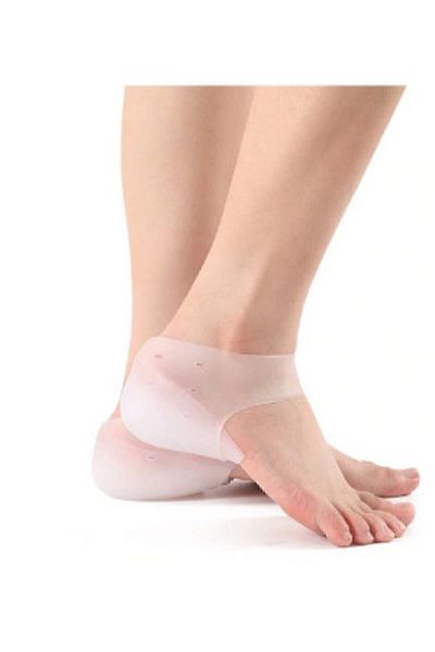 CMT Heel Support Silicone Insoles Hidden Heel Extender 3cm