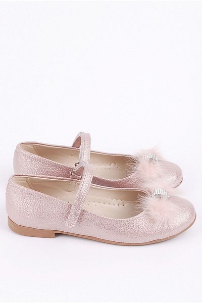 Rıdvan Çelik Stoned Girl's Daily and Βραδινό Φόρεμα Ballerina Shoes Powder