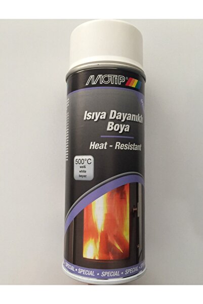Motip 690°C Isıya Dayanıklı Beyaz Boya 400 ML.