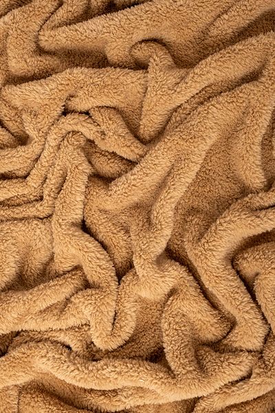 Gleamy Camel βελούδινο ύφασμα - Διπλής όψης, Πλένεται, 100*180 cm Πλάτος 180 cm