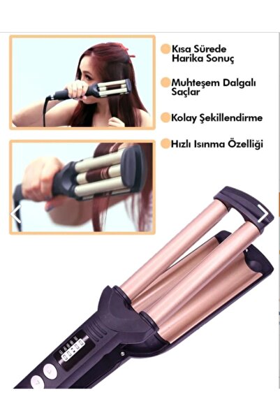 Tahtakale Dünyası Dempower Wag Tongs - Hair Straightener and Styler, Ceramic ...