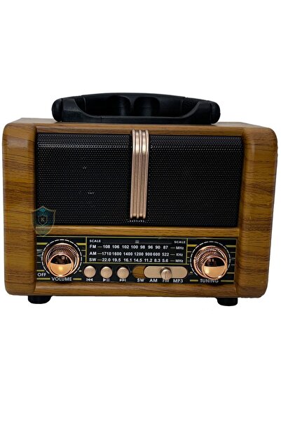 karleader FM Frekanslı Radyo - AM/SW Kısa ve Uzun Dalga, Bluetooth Destekli M...